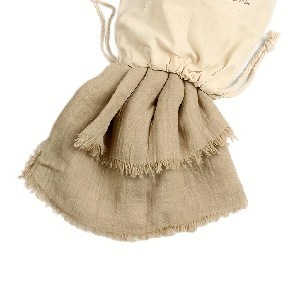 Bohème Style Solid Color Scarf Lightweight Breathable Windproof Beach And Desert Travel Stole Sun Protection Cloak