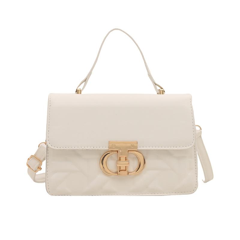Retro handbag women's 2025 new spring fashion small square bag casual shoulder bag foreign style armpit bag