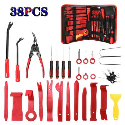 Handhebel-Demontagewerkzeug-Set, Innentür-Clip-Panel, Trim-Dashboard-Entfernungsset, Auto-Auto-Öffnungsreparaturwerkzeug, Schlüsselschlüssel-Set