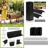 4pc Garden Bed Corner Support System Patination Proof Coating Hole Fastening Top Sale