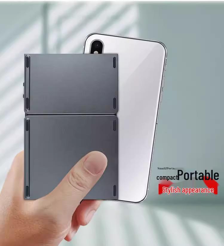 Portable Foldable Bluetooth Keyboard & Mouse Combo with Touchpad for Mobile Devices