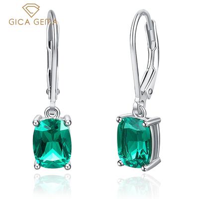 New Jewelry S925 Sterling Silver Square Vintage Gorgeous Stud Earrings For Women Fine Temperament Jewelry Gift To Valentine's