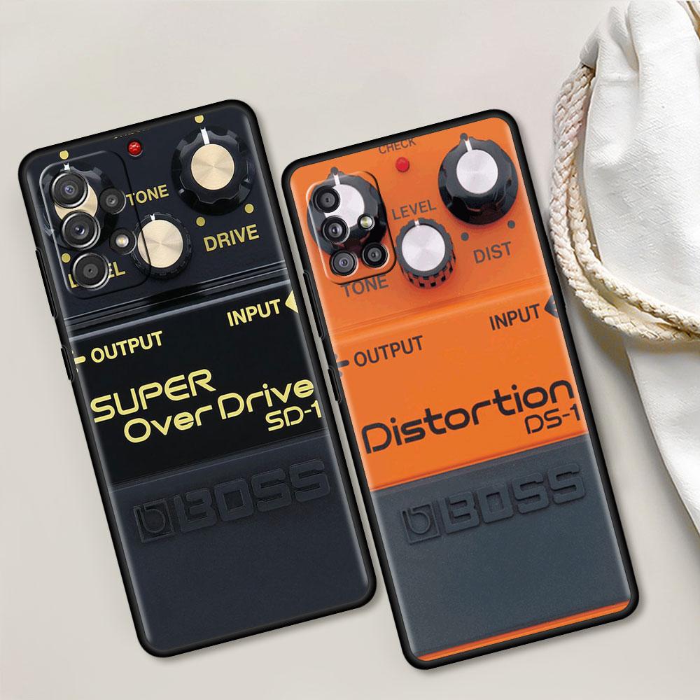 Weiche Hülle für Samsung Galaxy A51 A71 A50 A21s A12 A32 A52 A22 A72 A31 Silikon Handyhülle A41 A02s Cover Funda Boss Distortions Pedal