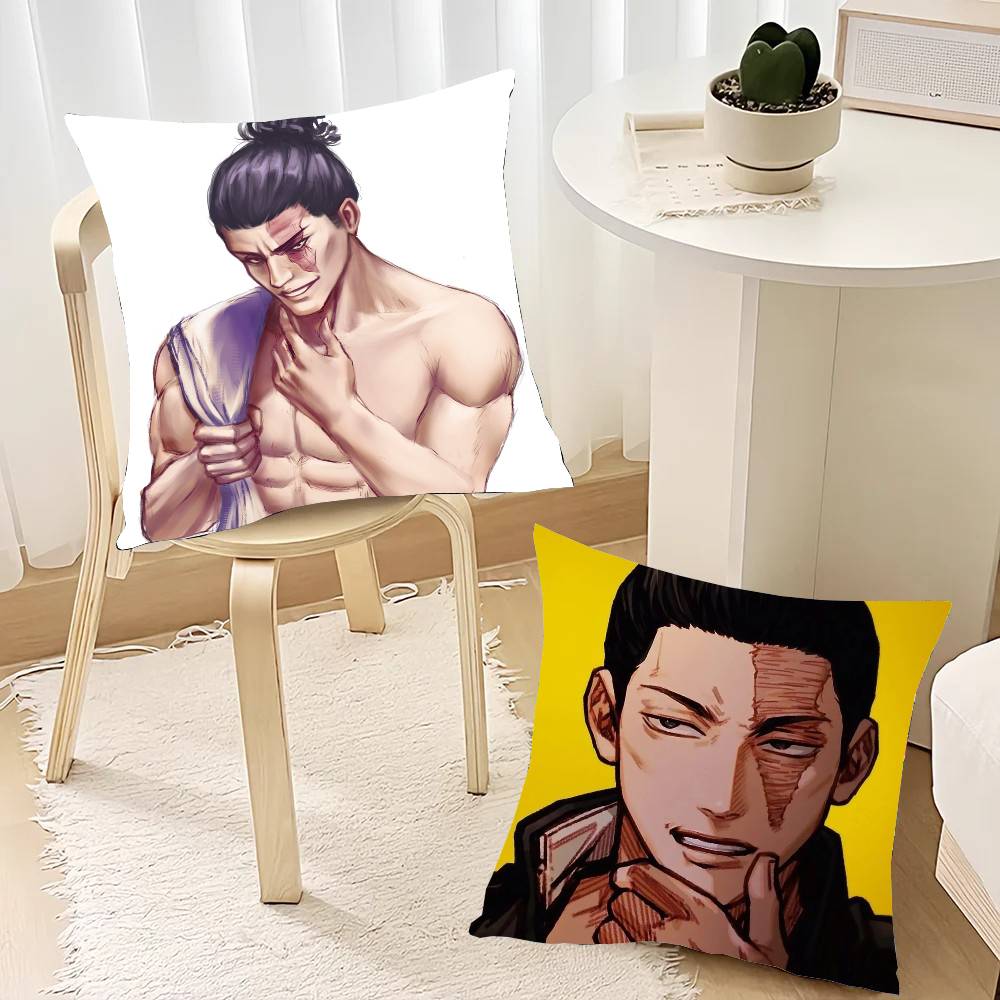 Aoi Todo Anime Jujutsu Kaisen Pillow Case Home Decor Throw For Sofa Bed Car Room Decor Gift Idea