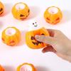 3/5/10 Pcs Halloween Funny Pumpkin Squeeze Ghosts for Halloween Prank Party Carnival Party Gift Souvenir Gift Box Stuffing