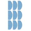 10PCS Robot Vacuum Cleaner Mop Wipes Ultra Fine Fiber Cloth Mopping Pad Replacement Accessories for Tikom G8000 G8000
