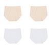 1/4 Pcs High Waist Panties for Women Plus Size Ice Silk Seamless Briefs Women Soft Underpants