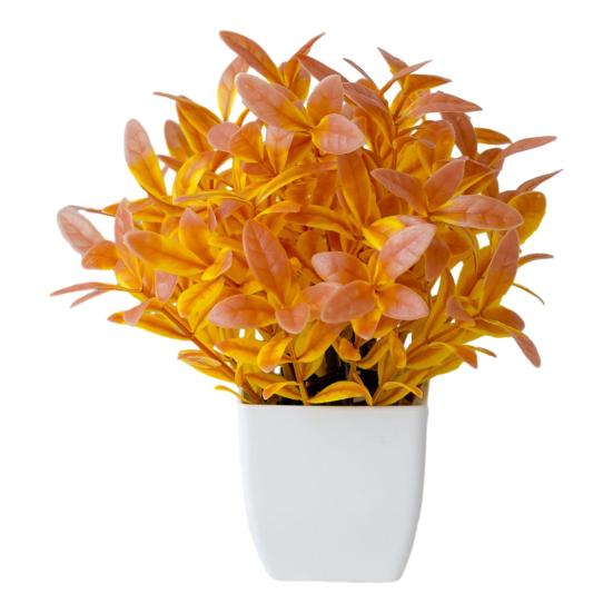 Simulation Plant Mini Easy To Maintain Weather-resistant Realistic No Watering Decorative Multicolor Table Centerpiece Potted Artificial Plant Living