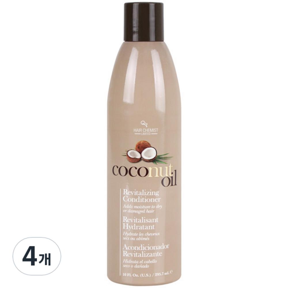 

Hair Chemist Coconut Oil Revitalizing Conditioner, 295.7ml, 4 units