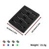 Aamuum Wrench Adjustment Push Rod Wrench Turnbuckle Nut Ball End Joint Remover Tool for RC Car Replacement Parts 3/3.2/3.5/3.7/4/5/5/5.5/6mm-Black