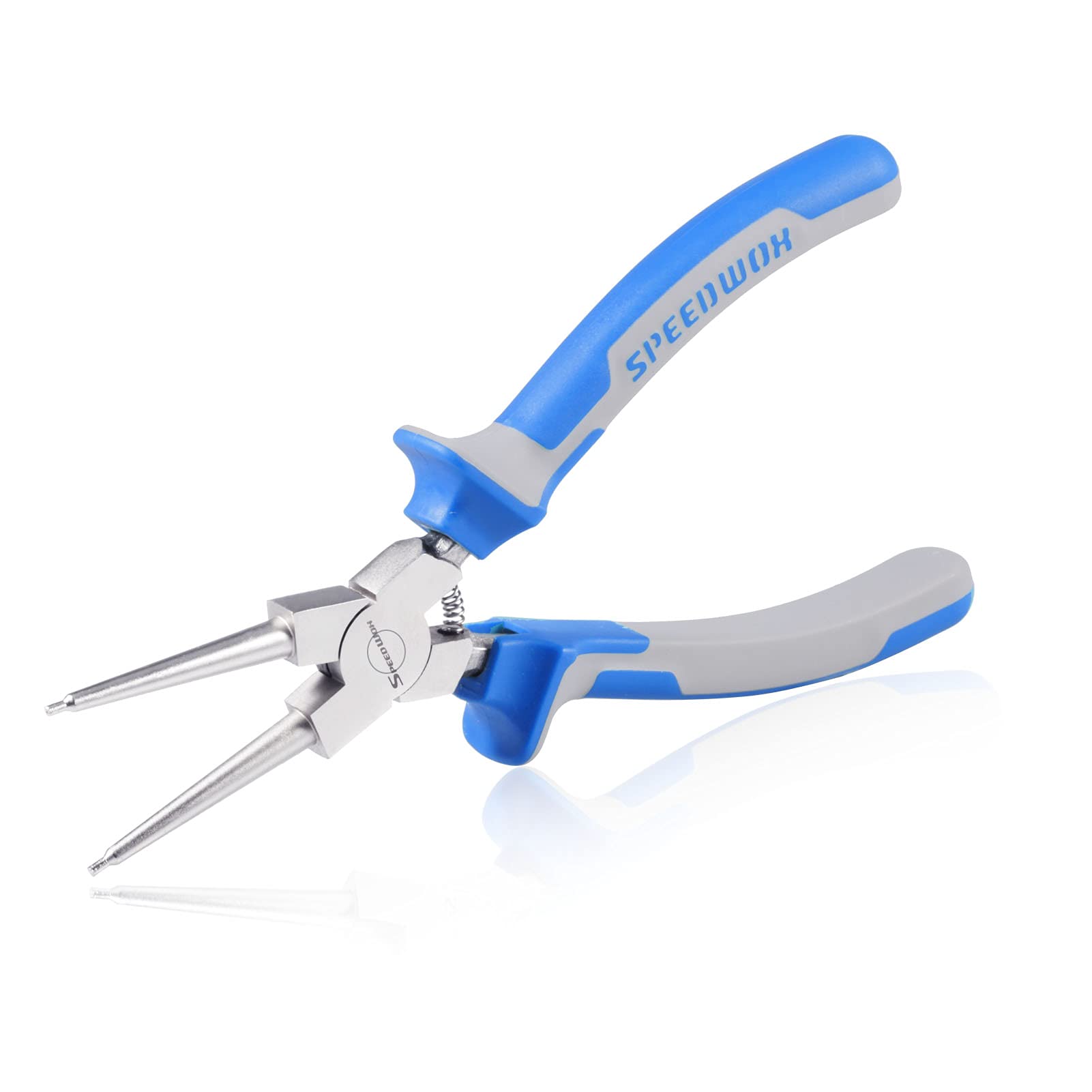 

SPEEDWOX Internal Circlip Pliers Precision Circlip Retainer Ring Straight Jaw for Hose Retention and Removal 9-inch Kit, Heavy-Duty Pliers,
