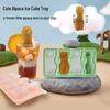 Penguin, French Bulldog, and Alpaca Silicone Ice Cube Mold for Drinks
