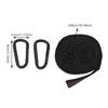High Quality Bearing Capacity Hammock Straps Breaking Strength Polyester Hammocks Belt Rope 5 Rings For Outdoor Hanging Beds