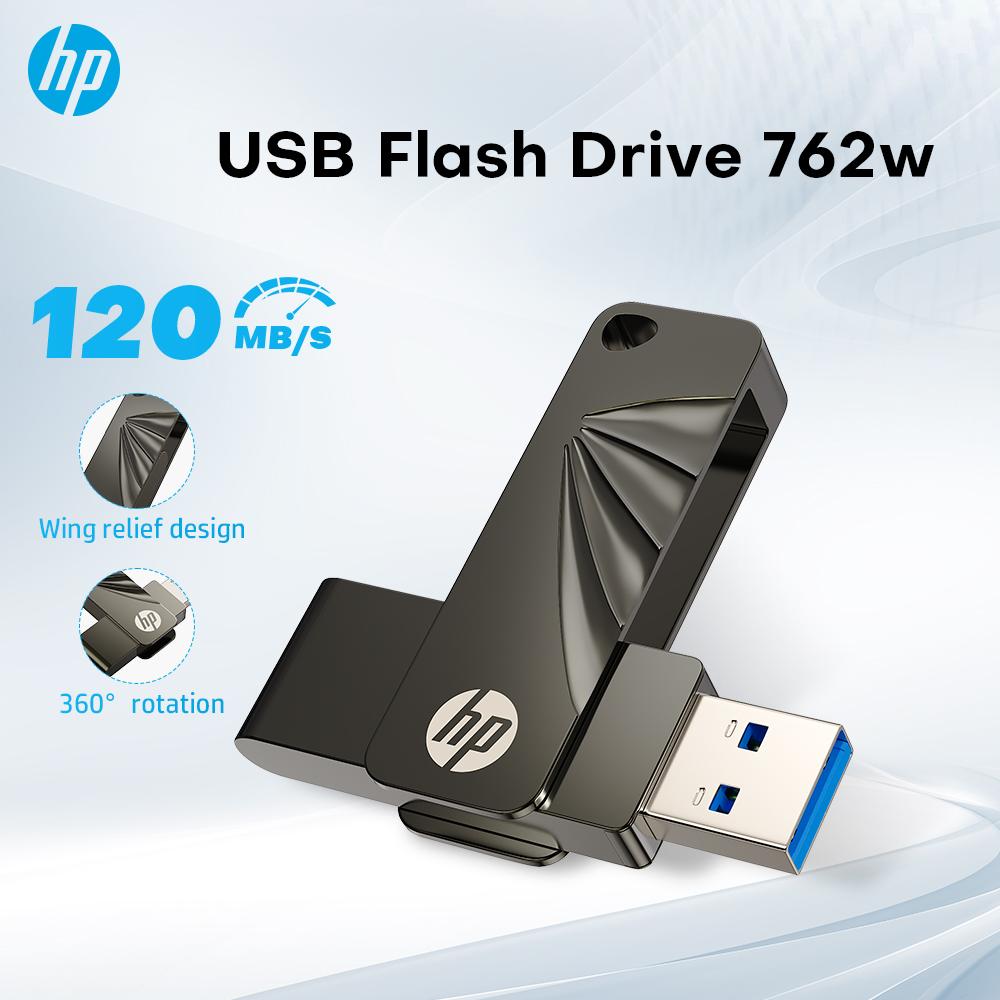 

HP X762W USB3.2 USB Flash Drive 32GB/64GB/128GB/256GB Metal body 32GB