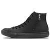 All Star Light Slip Resistant Abrasion Resistant Mid Top Skateboard Shoes Unisex Black 31312510215