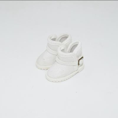 1 Pair High-top Boots High-top 1/6 Bjd Snow Boots Warm 1/6 Bjd Winter Shoes Casual Mini 20cm Snow Boots 1/6 Bjd
