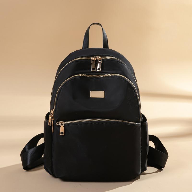 Backpack Fashion Large Capacity Travel Mom Backpack Nylon Oxford Small Bag Lightweight Casual