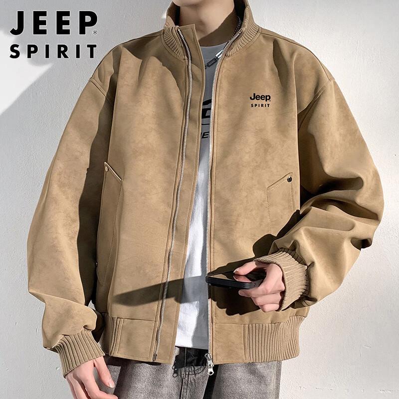 

JEEP SPIRIT Men s PU Leather Jacket 2XL