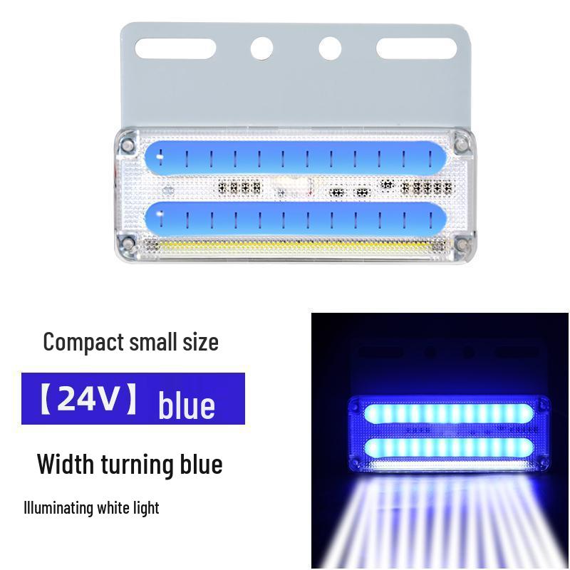 Truck Side LED Lights 24V - Super Bright, Waterproof Ground Illumination Marker Trailer Lights