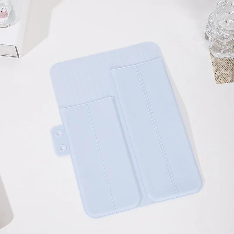 Travel Silicone Curling Iron Storage Bag, Straightener Heat Insulation Anti-Scalding Pad, Portable Electric Curling Iron Cover