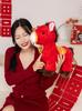 Traditional Horse Plush Toy With Pp Cotton Filling For Lunar New Year Gift And Celebration