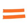 2Pcs Watch Strap Silicone Universal Magnetic Watches Band for Amazfit GTR 3 3 Pro 22mm Grey Orange