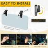 Car Visor Extender Sun Blocker Anti-Glare Anti-UV Universal Adjustable Extension Board Shield Car Interior Accessories