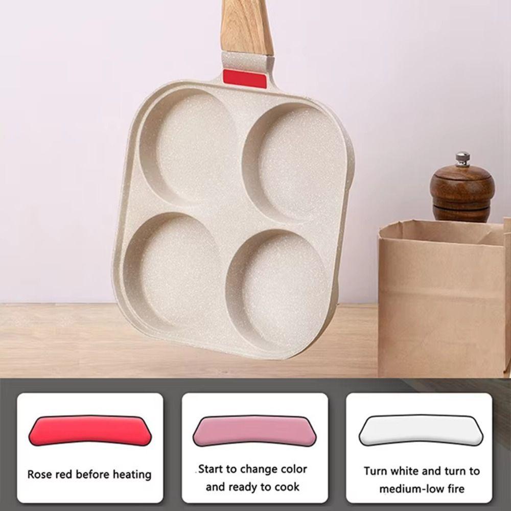 Anti Scalding Egg Pancake Pan Non-stick Omelette Skillet for Stove & Induction Cookware
