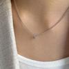 By Hyeres [925 Silver] Mini Stone Ball Chain Necklace (Silver) BH7N40709W9450