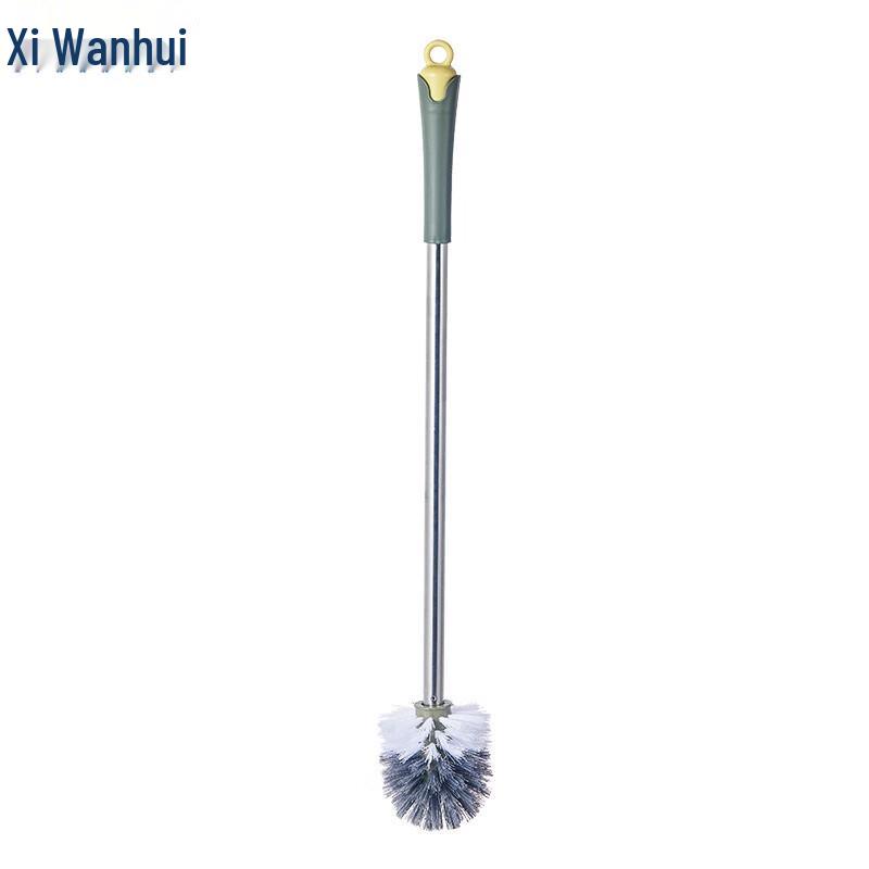 Yellow 2-Pack Stainless Steel Long Handle Toilet Brush Set One Size