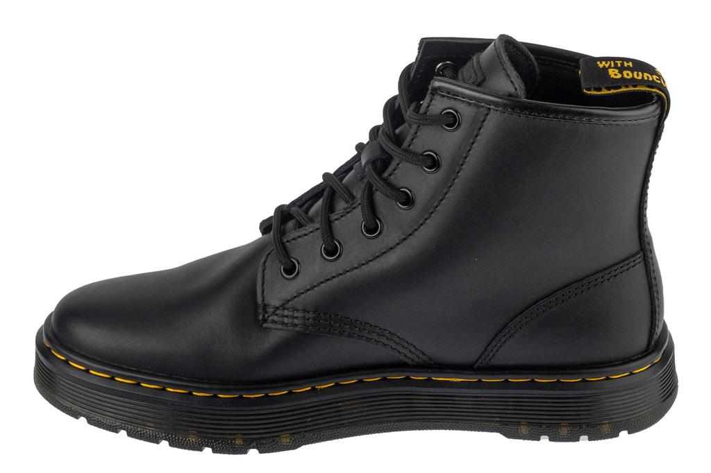 Dr. Martens Brookline Chukka, Unisex Black Lace-up Shoes