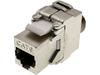 RJ45 STP Cat. 6 Keystone Socket, Tool-free, Shielded Q-LANTEC