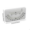 Protractor Level Marine Clinometer Gauge Tool 60 Degrees Inclinometer Degree for RV