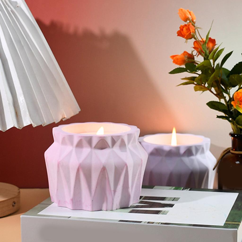 Flexible And Durable Silicone Mold For Crafting Vases Pen Holders Storage Containers And Fragrant Candle Holders