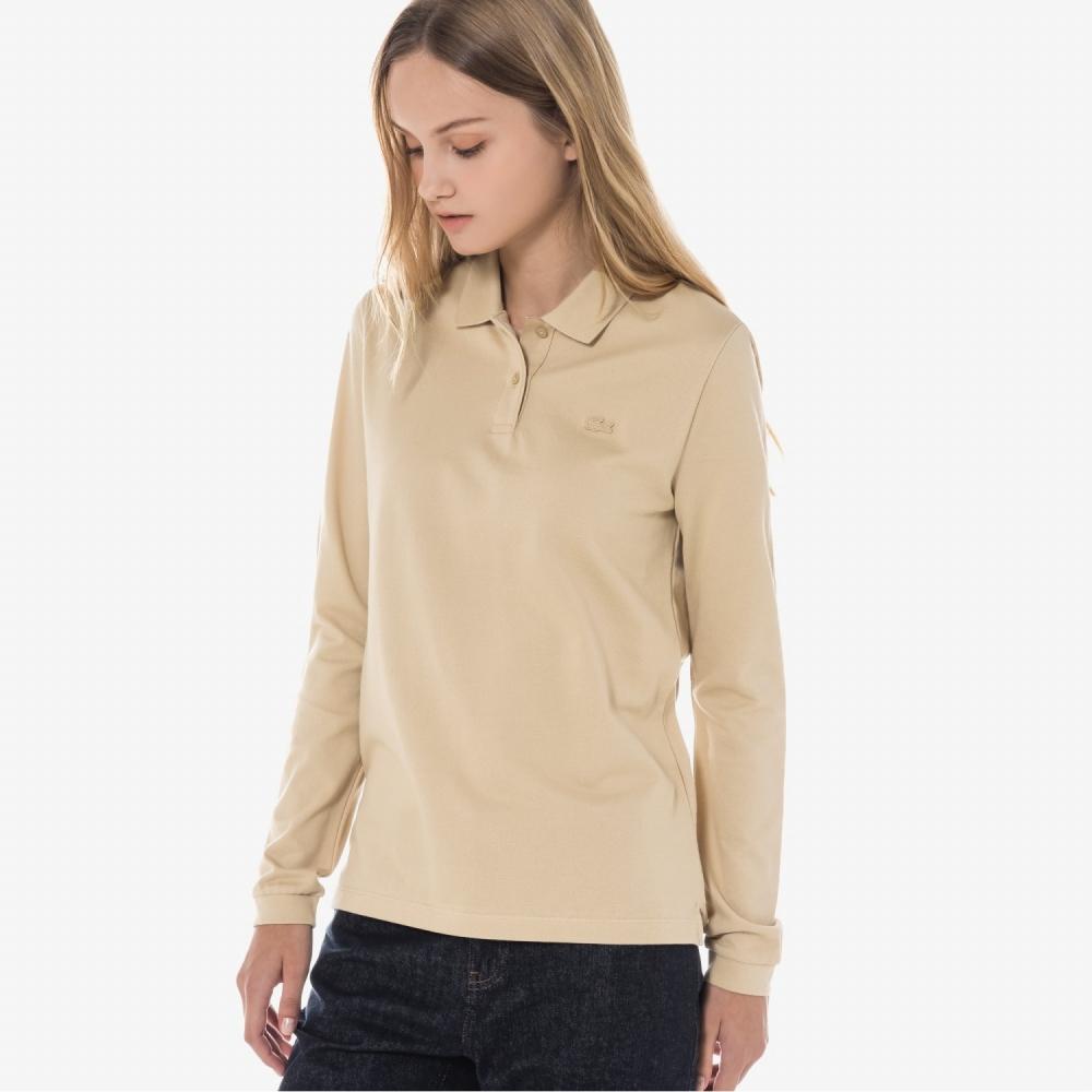 

LACOSTE Женская классическая рубашка-поло с длинным рукавом PF150E52N 02S