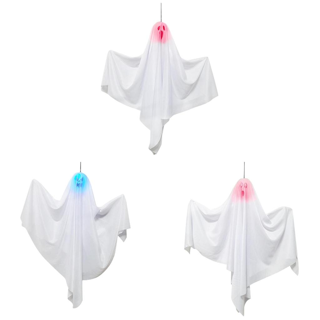 3 Pack Light-up Halloween Hanging Decorations,27.5in Hanging S For Trees, Outdoor Halloween Décor