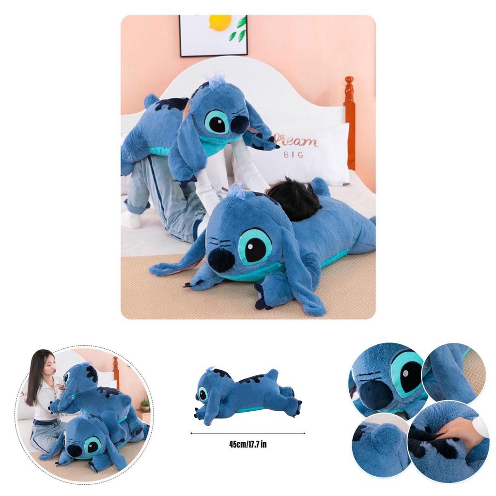 Peluche Stitch Carino Morbido e Abbracciabile Bambola Giocattolo Morbido Regalo di Compleanno per Bambine Gadget per Feste