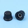 5Pcs Pn-8F 16*14.5Mm Striped Plastic Knob Cap With Copper Core Electronic Instrument Switch Caps Inner Hole 6.35Mm