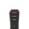 Casio AQS810W S800W SGW 300H 400H AE 1000 1300 1200 atd. Kompatibilní náhradní řemínek 18mm Guma [SOUBI] W-218 ca-023 (Černá)