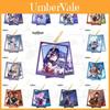 High Quality Genshin Impact Keyring With Double Sided Design