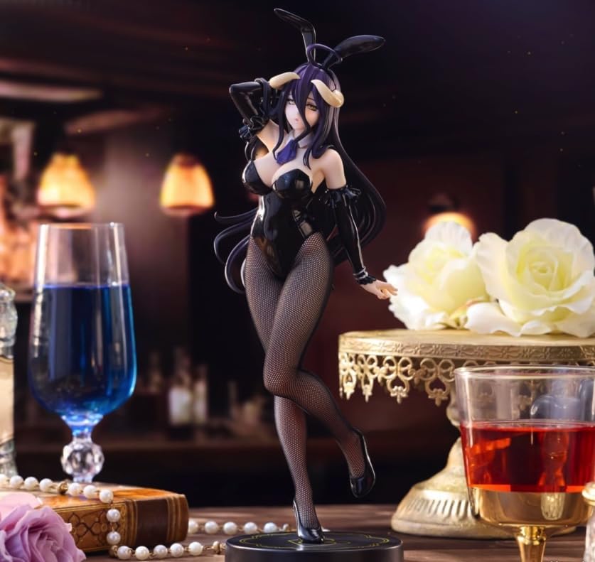 Albedo Bunny Figure Black Ver. BiCute Bunnies Figure Overlord Official Approx. 30cm