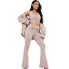 Missy Empire Womens/Ladies Ruched High Waist Trousers