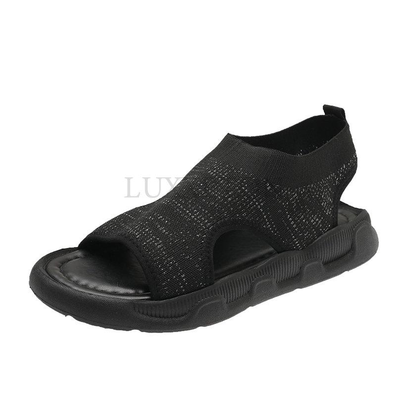 Fashion Ladies Sandals Casual Wedge Sandals New Summer Shoes Ladies High Heels Platform Open Toe Wedges Versatile and Comfortable