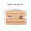 DIY Children Wooden Train Rail Track Accessories Toy Cross Track Railway Toys Compatible All Track for Kids Boys & Girls Gifts