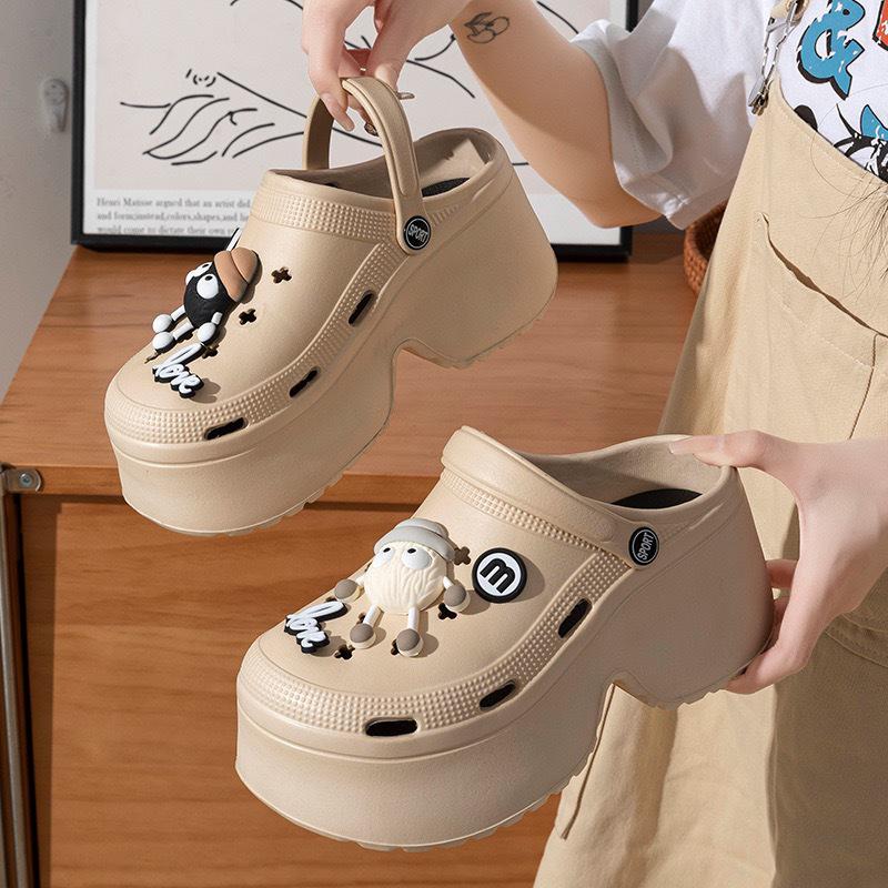 Women's Thick-Soled EVA Sandals & Slippers: Summer Comfort for Home & Couples