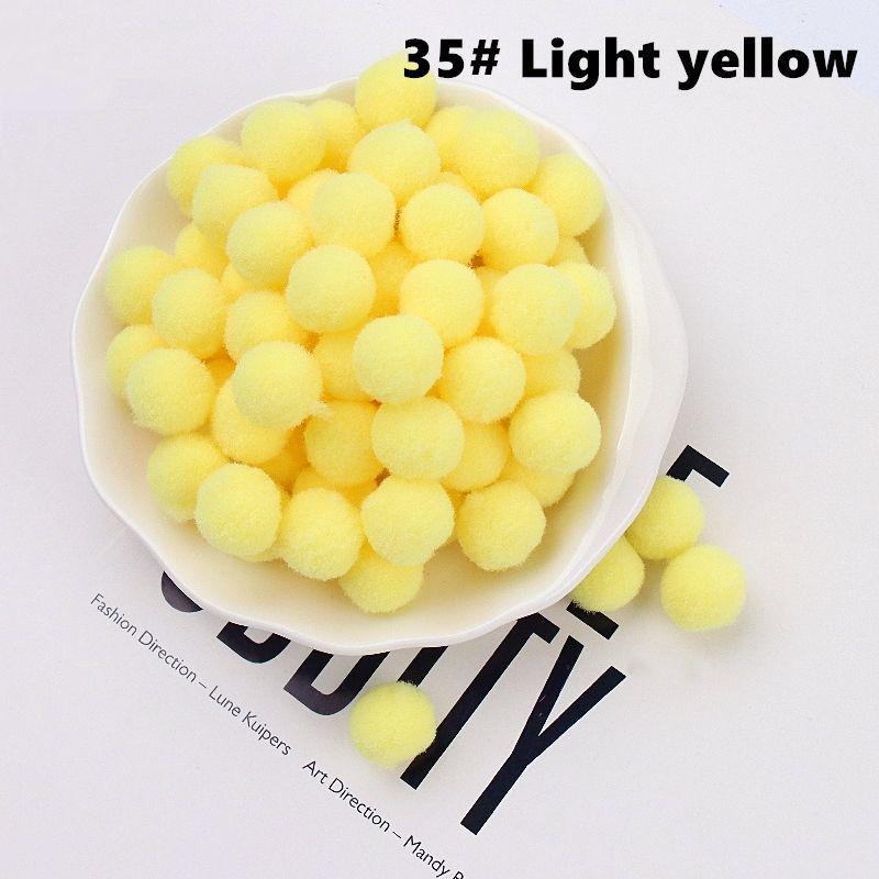 High Elastic Polyester Fluff Ball DIY Lace Black Long Hair Accessories
