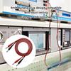 Upgrades 4mm Double Molded Banana Connector Cables Strong 4mm Test Cable for Stable Signal Transmission & Long