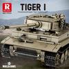 World Of Tanks Series Building Blocks Military Army Wwii Classic Tiger Tog2 M4 Sherman Tank Heavy Armored Vehicle Kids Toys Gift