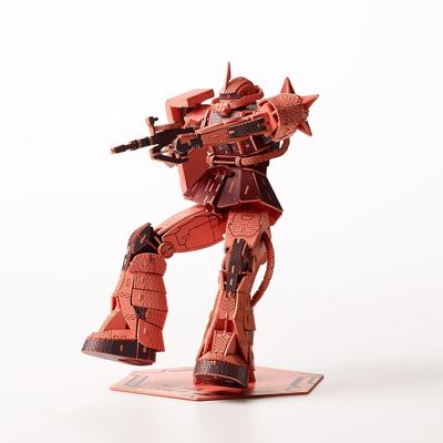 PRO Zaku II Mobile Suit Gundam Paper 3D Puzzle DIY Craft Kit A Paper Puzzle Perfect As a Gift for Boys Who Like Gundam Plastic Models and Adults Who