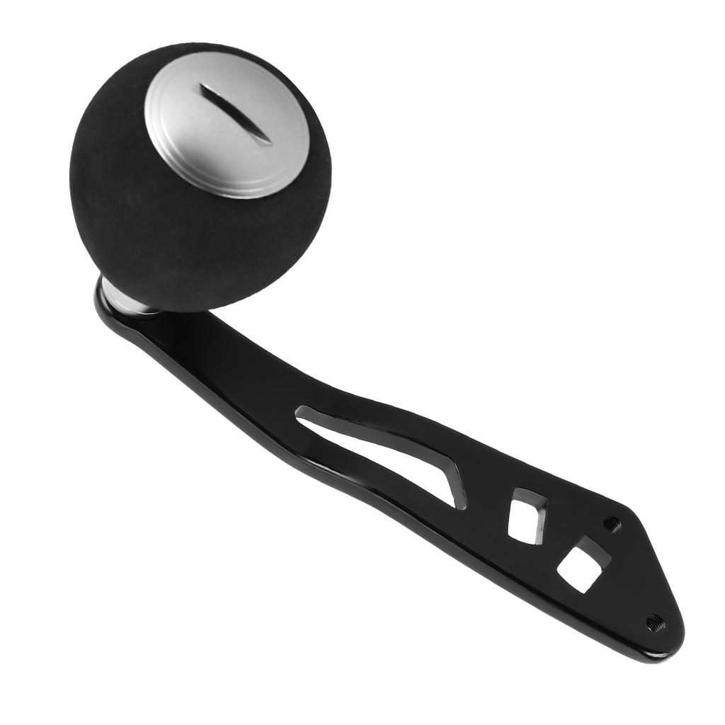 Uchwyt korbki kołowrotka wędkarskiego Ramię kołyski do kołowrotka castingowego marki ADS w kolorze czarnym pistoletowym